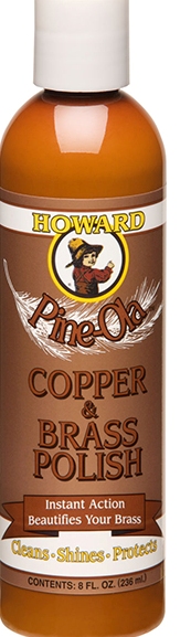 Howard's Pine Ola Brass and Copper Polish 8oz. (1/2 Pint) CB008